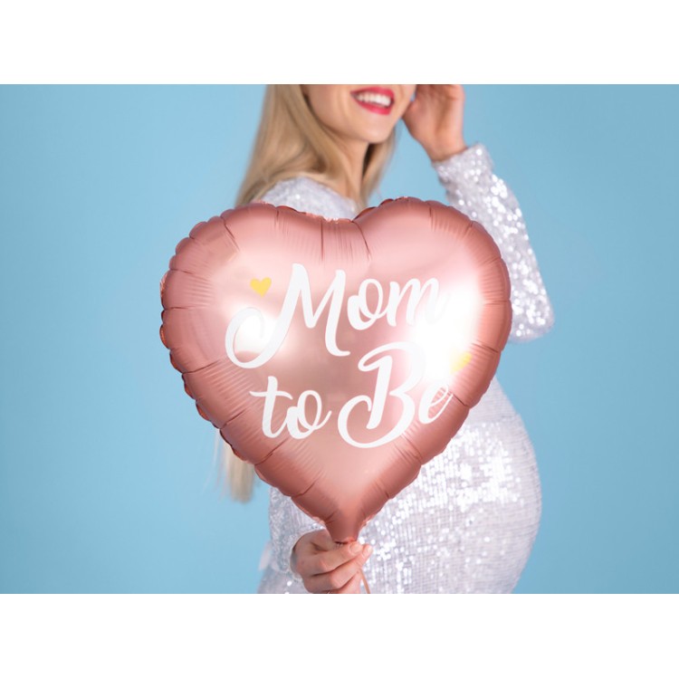 Folieballong Rosa - Mom to Be bild 2