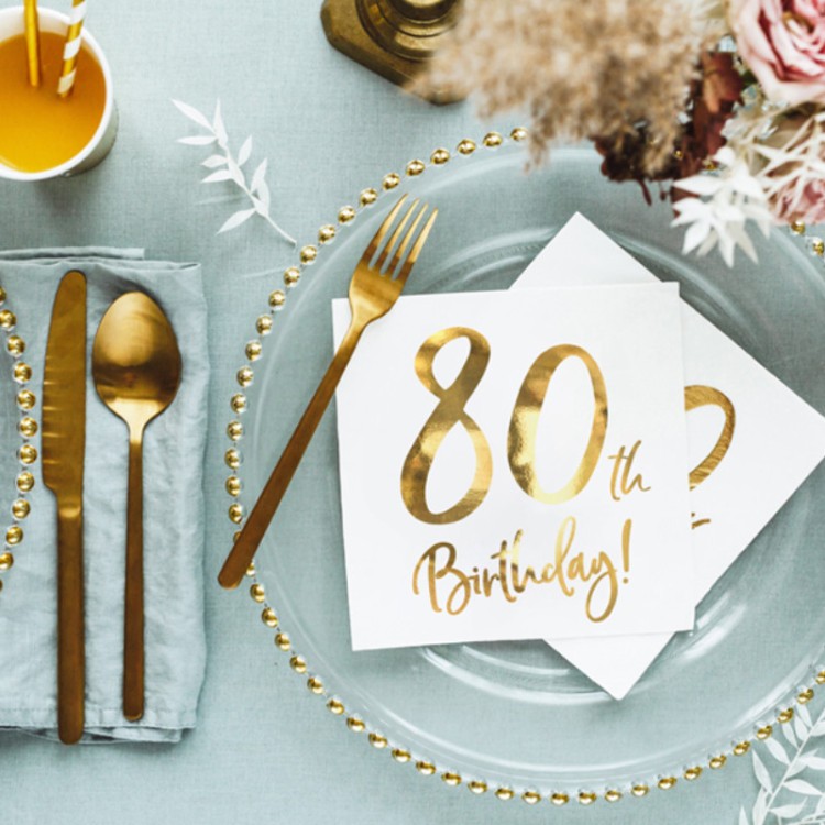 Servetter Vita  80 år bild 2