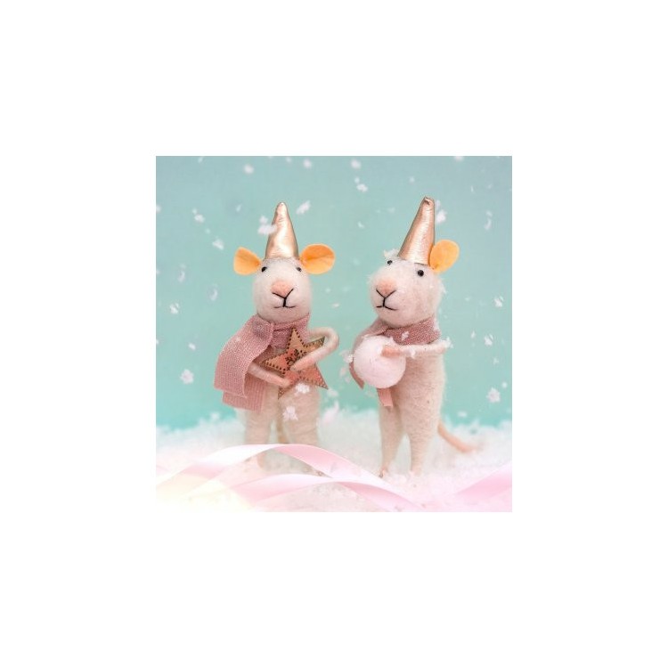 Filtmus med Snöboll eller Stjärna bild 4