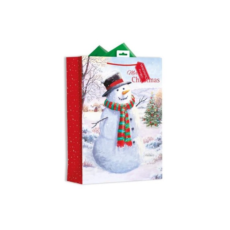 Julpåse, Presentpåse med Snögubbe