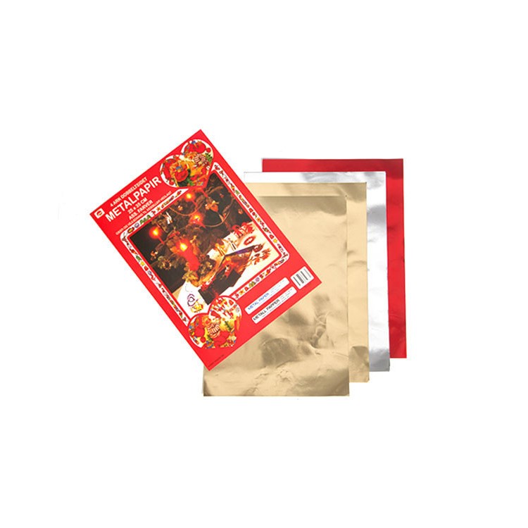 Metallpapper 4-pack