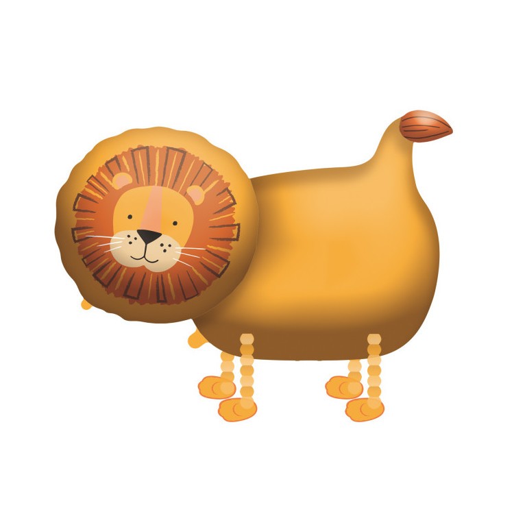 Airwalker Folieballong Lejon