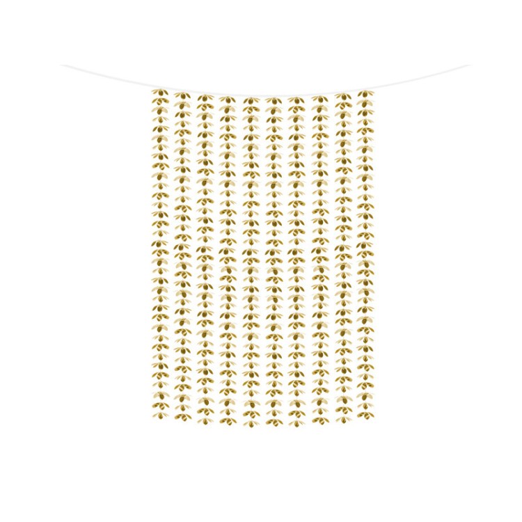 Backdrop, Draperi Guldblommor