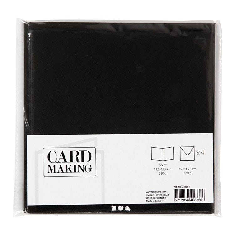 Dubbla brevkort, Svarta bild 2