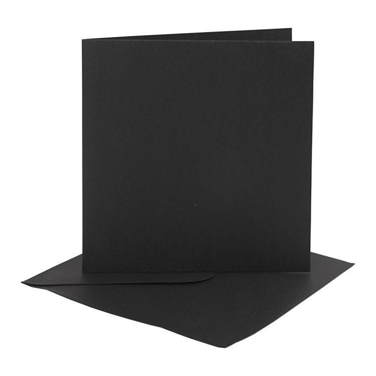 Dubbla brevkort, Svarta