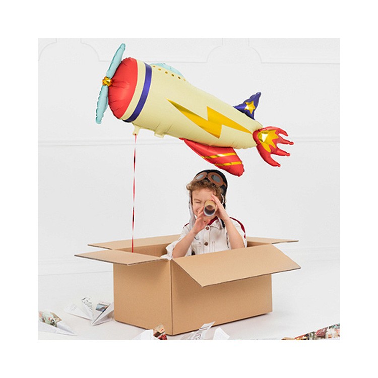 Folieballong Flygplan