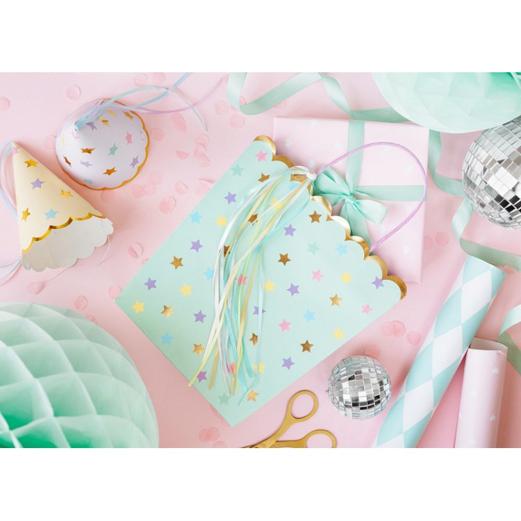 Partyhattar Pastell med Stjärnor bild 4