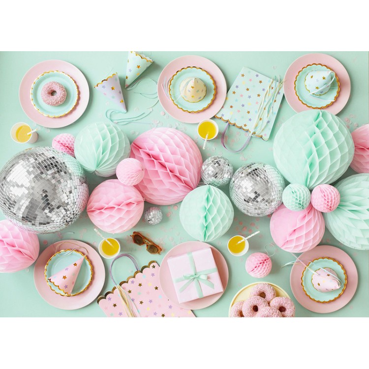 Partyhattar Pastell med Stjärnor bild 3