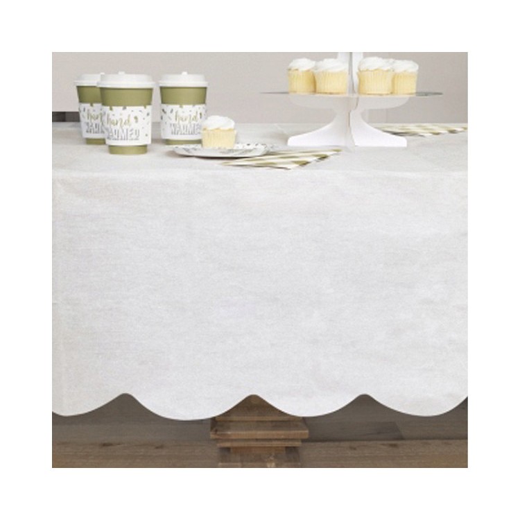 Pappersduk med Vågig Kant bild 2