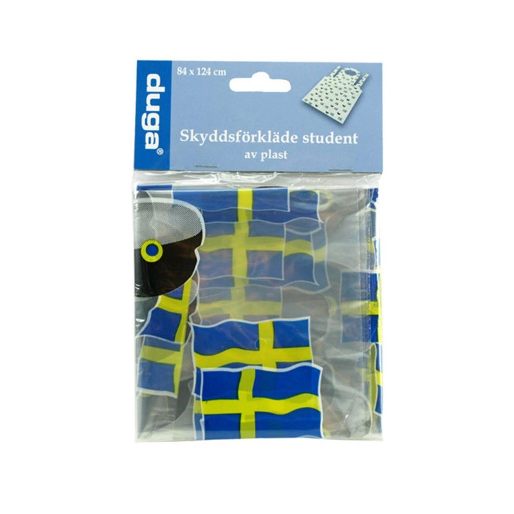 Studentförkläde Plast
