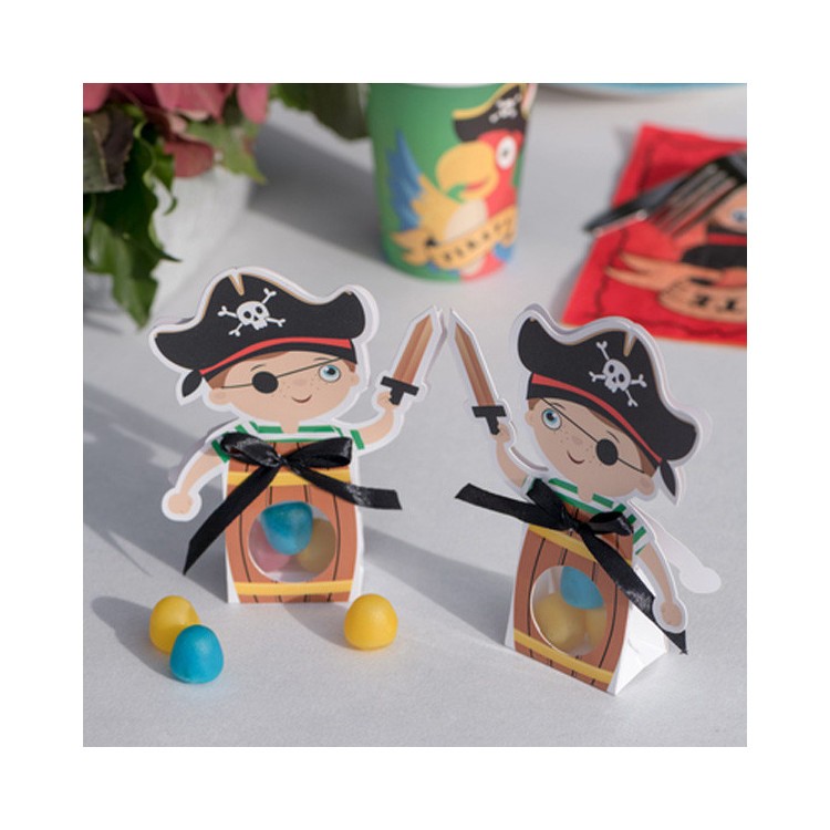 Godispåse Mini i papp - Pirat bild 2