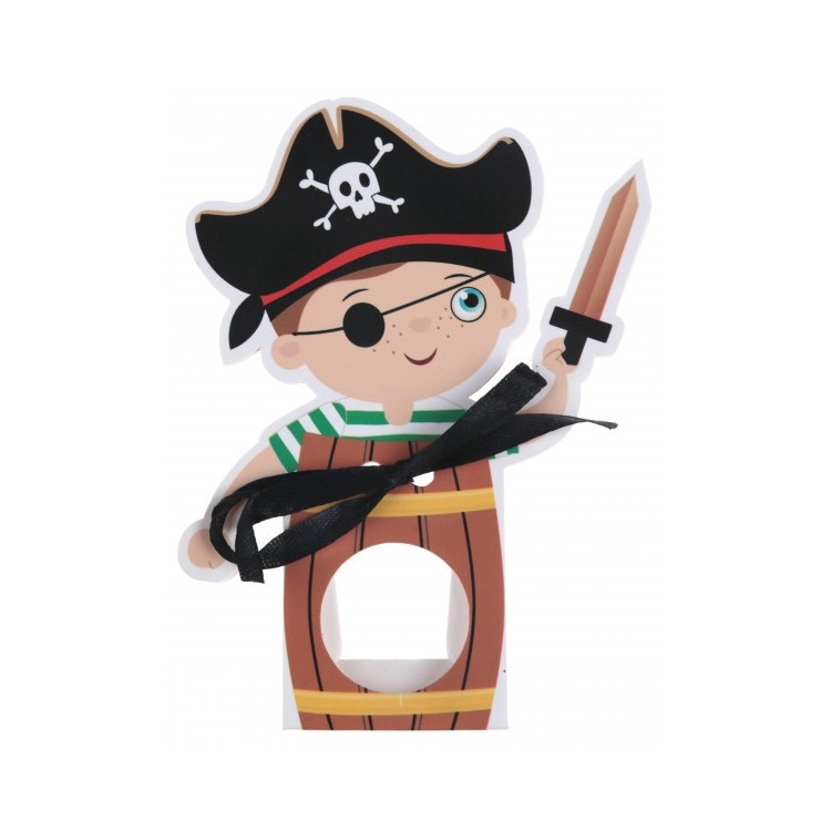 Godispåse Mini i papp - Pirat