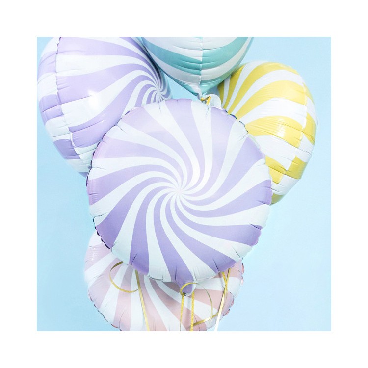 Folieballong Karamell 35 cm Lila bild 2