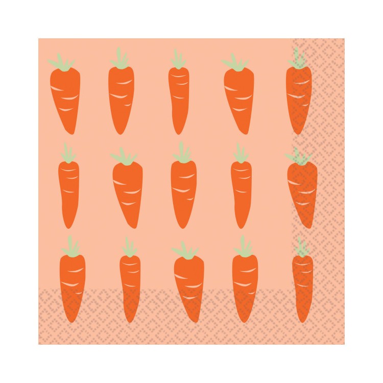 Servetter Morötter 16-pack