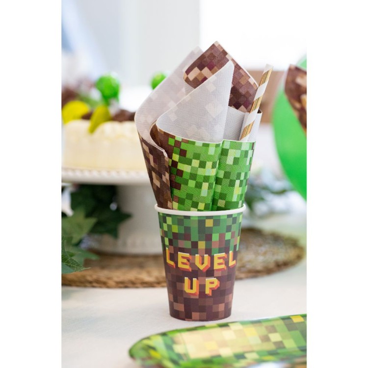 Servetter Minecraft Kalas TNT 16-pack bild 2