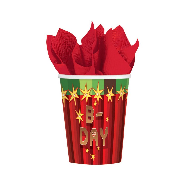 Pappersmuggar Minecraft TNT Kalas 8-pack