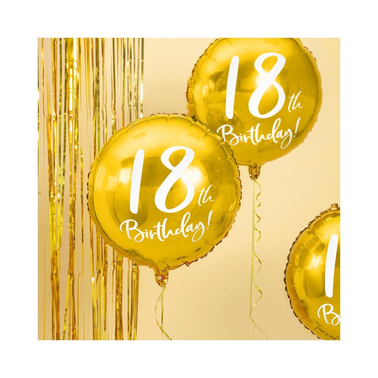 Folieballong 18th Birthday
