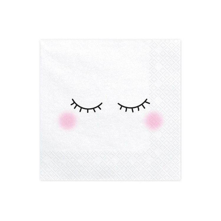 Servetter Unicorn face 20-pack