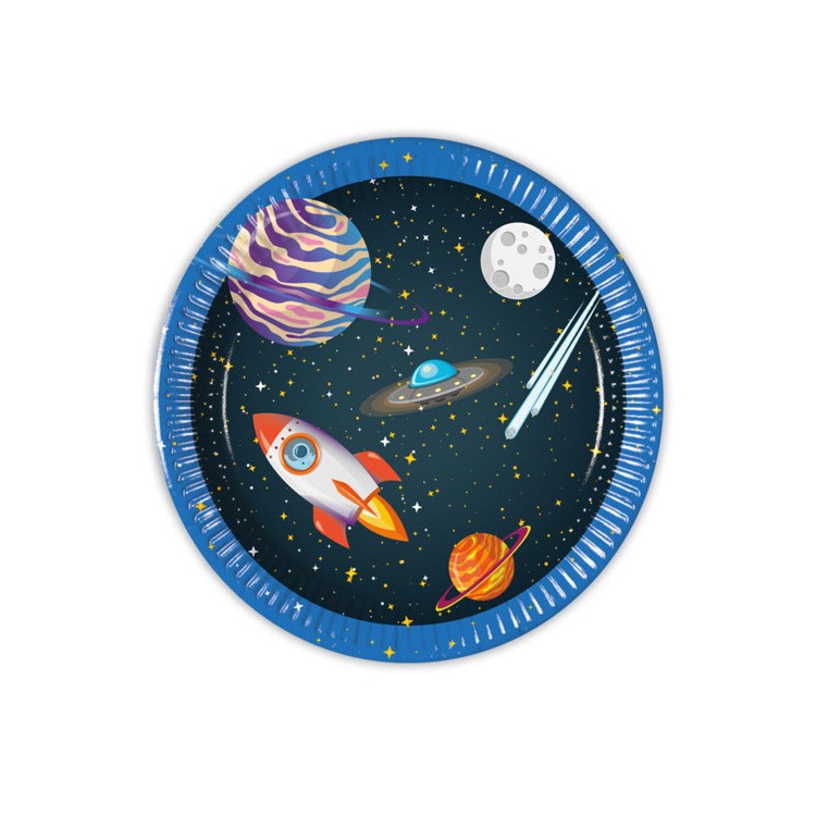 Pappersassietter Rymdkalas