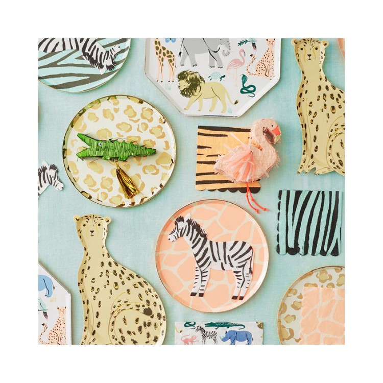 Servetter Djurmönster 16-pack - Meri Meri bild 3