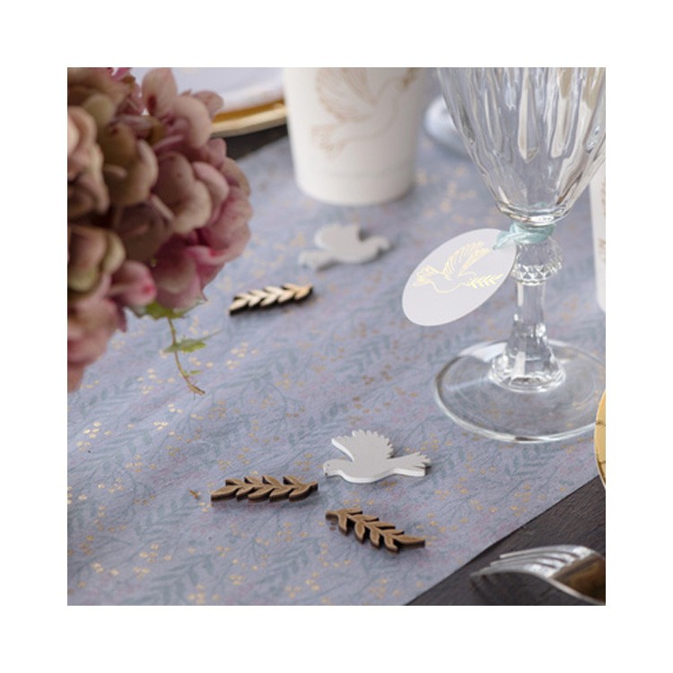 Konfetti Fredsduva Trä bild 2