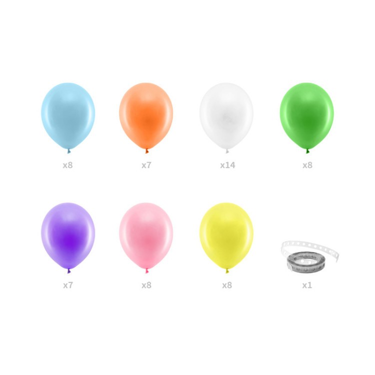 Ballongbåge, Färgglad bild 2