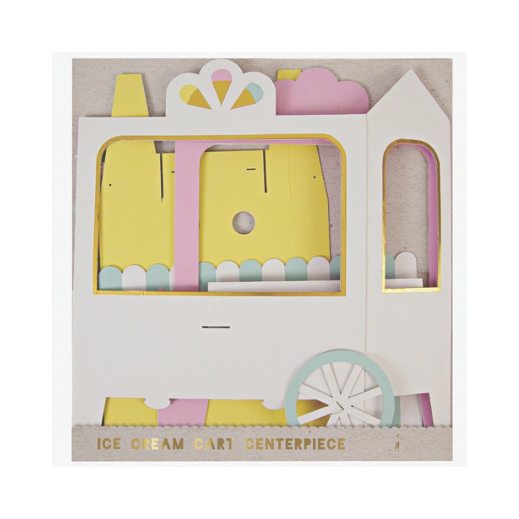 Bordsdekoration Glassvagn Sommarkalas - Meri Meri bild 2