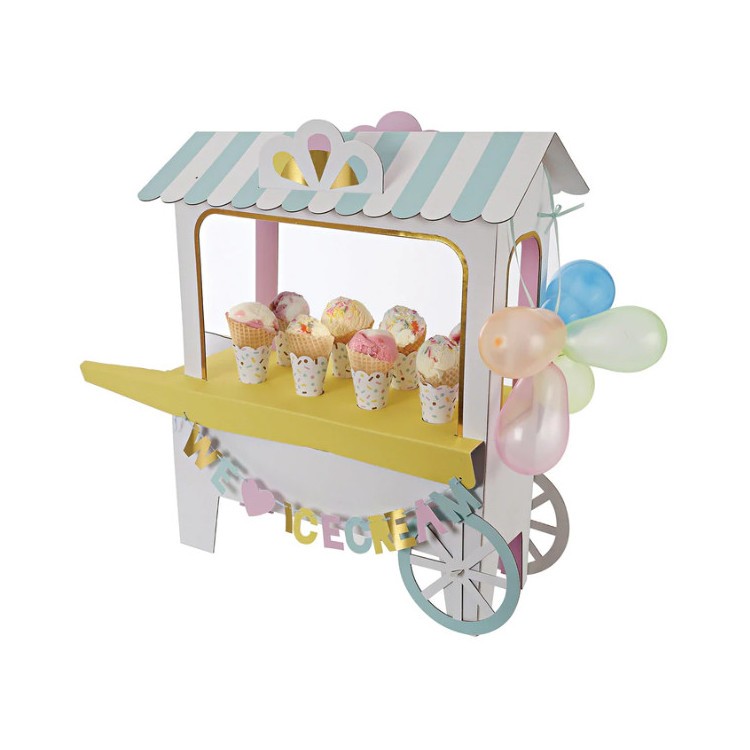 Bordsdekoration Glassvagn Sommarkalas - Meri Meri