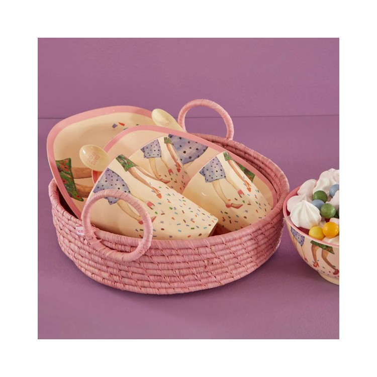 Rice Melaminmugg Medium, Dancing Legs bild 2