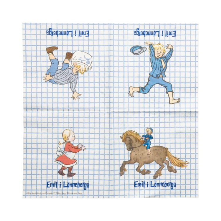 Servetter Emil i Lönneberga kalas bild 2