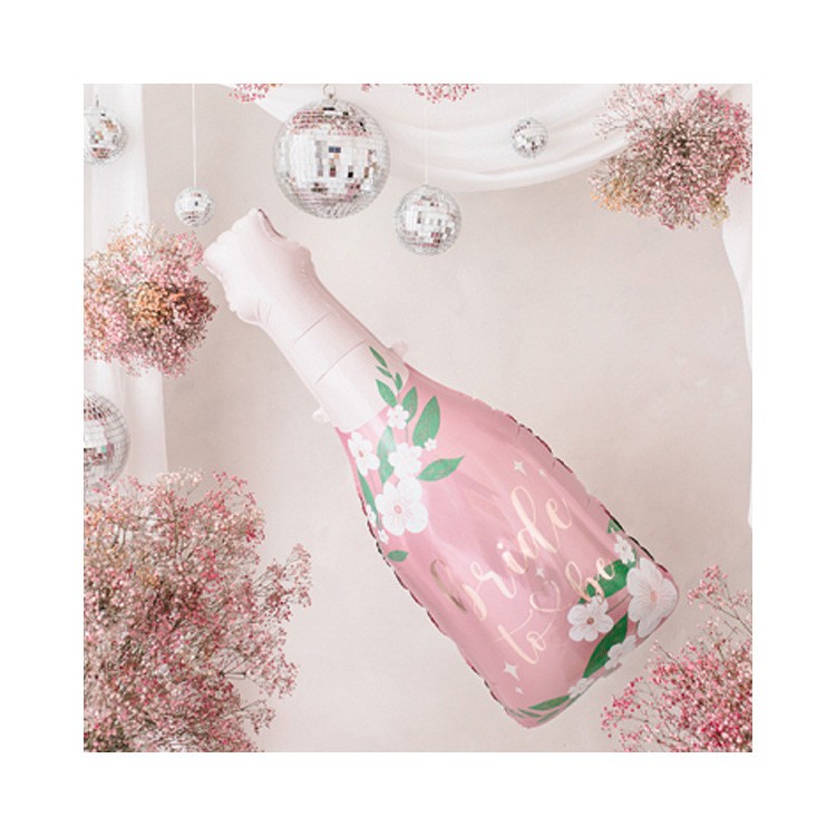 Folieballong Bride To Be Champagneflaska bild 2