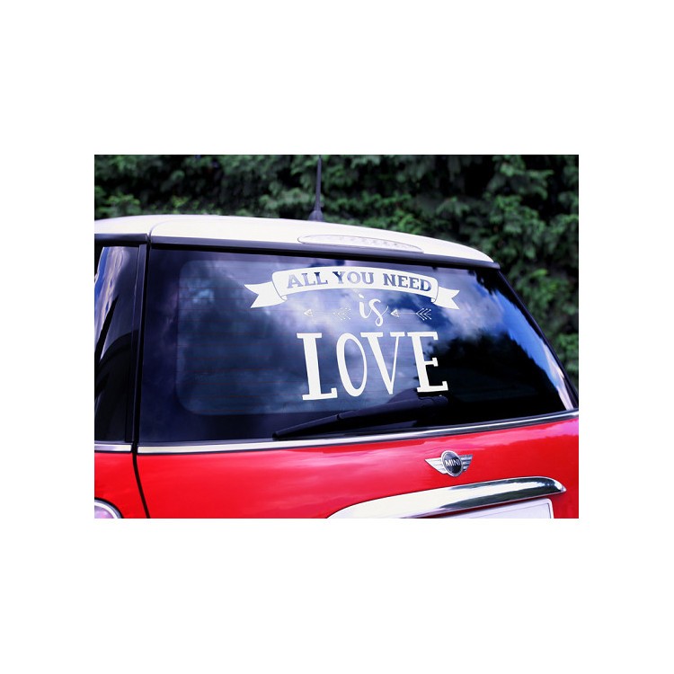 Bildekal "All you need is LOVE" bild 4