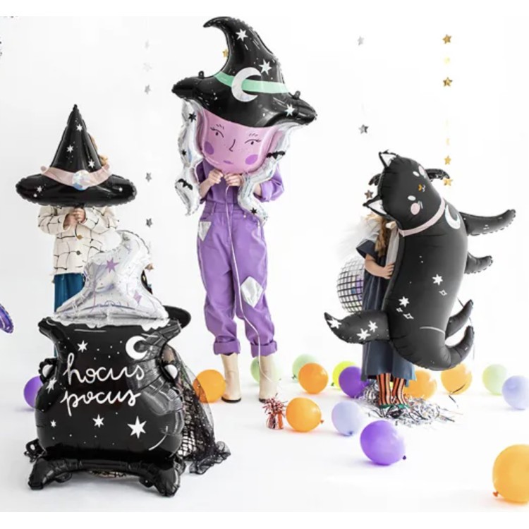 Folieballong Svart Katt bild 2