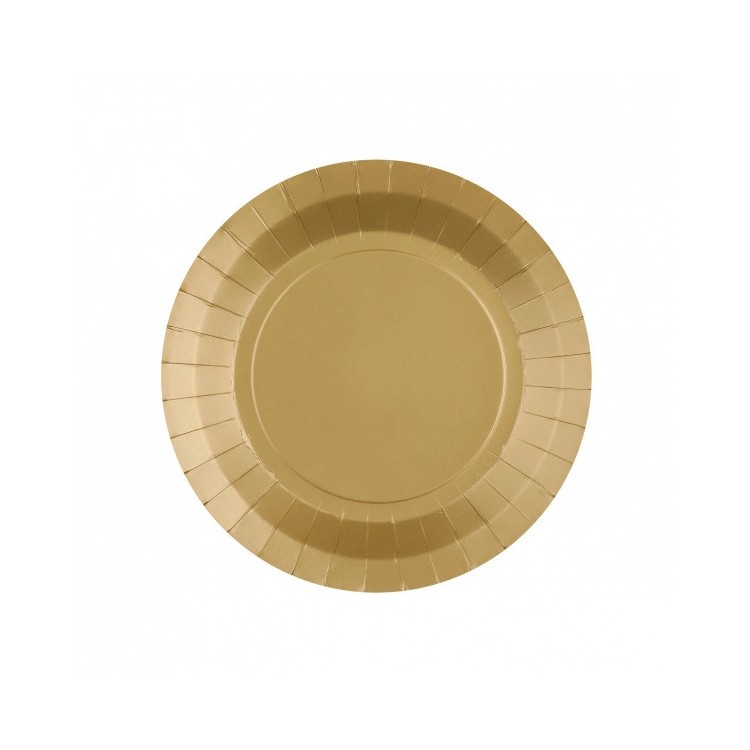 Pappersassietter Guld