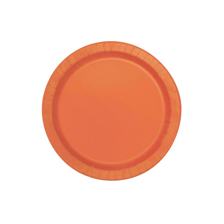 Pappersassietter Aprikos