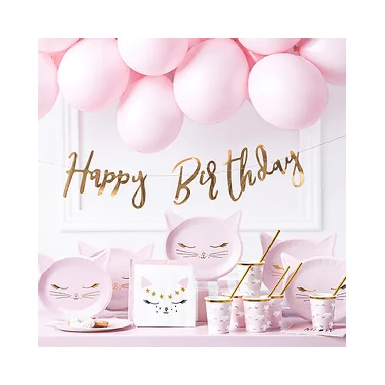 Kalaspaket Rosa Katt Enkel 6 pers