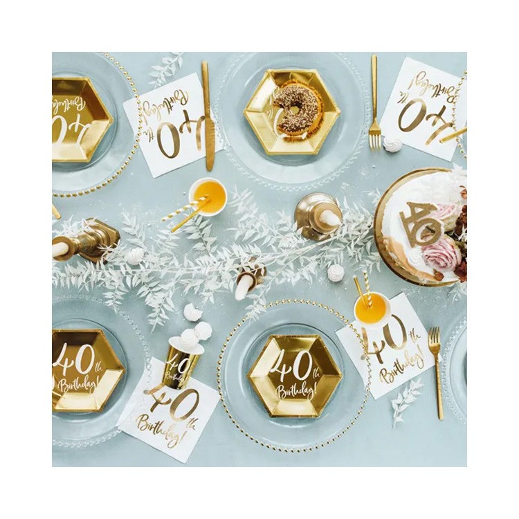 Festpaket 40 År Enkel 6 personer