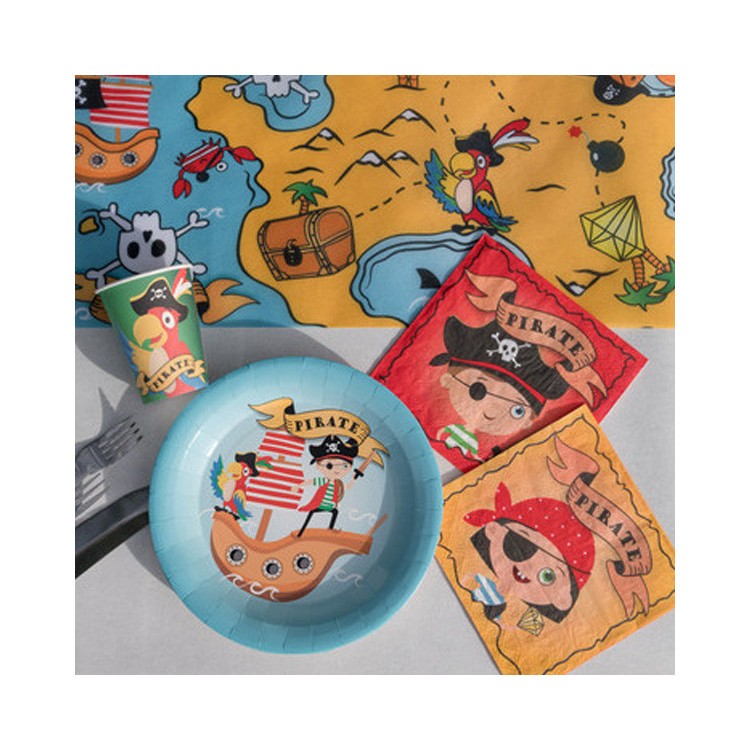 Kalaspaket Pirattema Enkel 10 pers