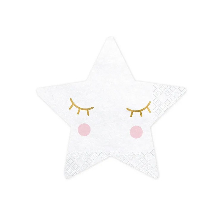 Servetter Stjärna med ögon