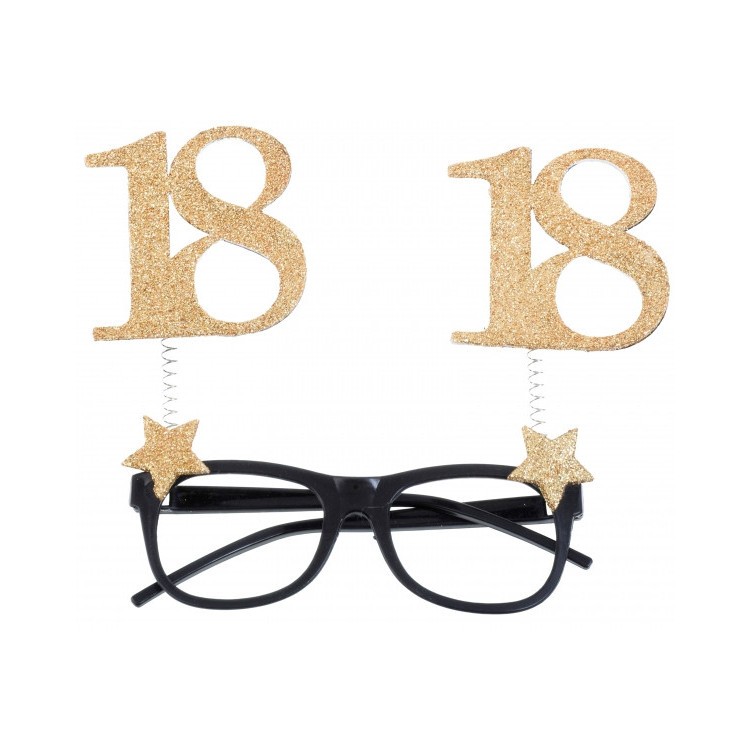Glittriga glasögon 18 År