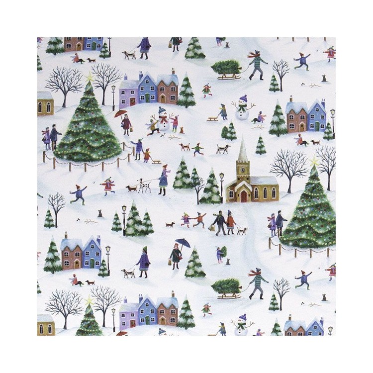 Julpapper Vintertid, 2 meter