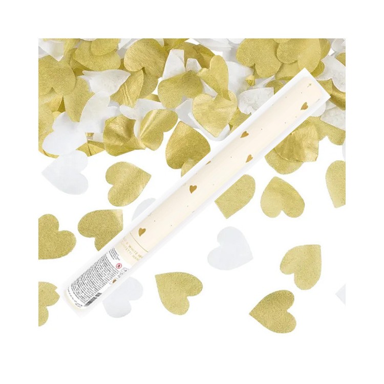 Konfettirör Hjärtan