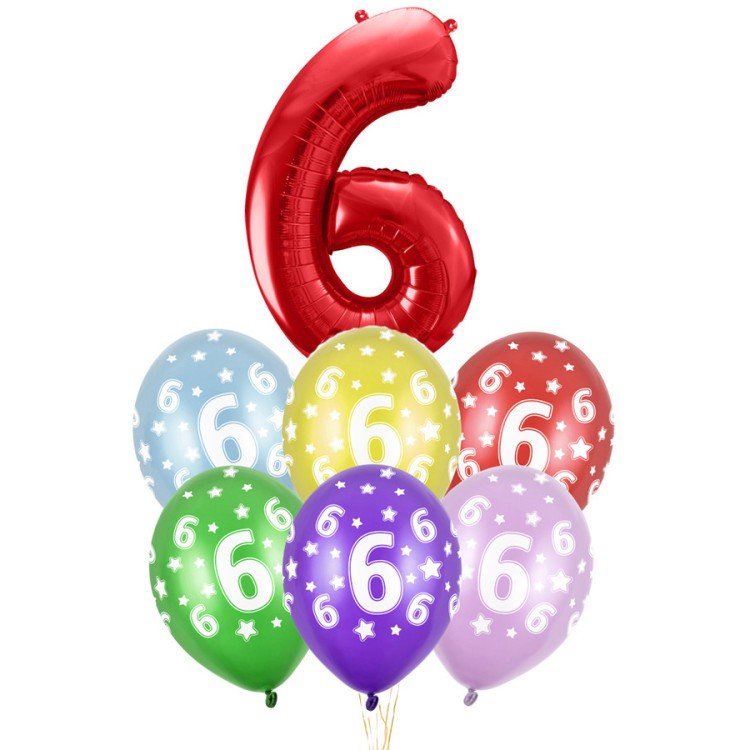 Ballongbukett 6 år