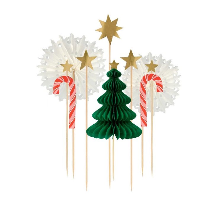 Meri Meri Tårtdekoration Jul bild 2