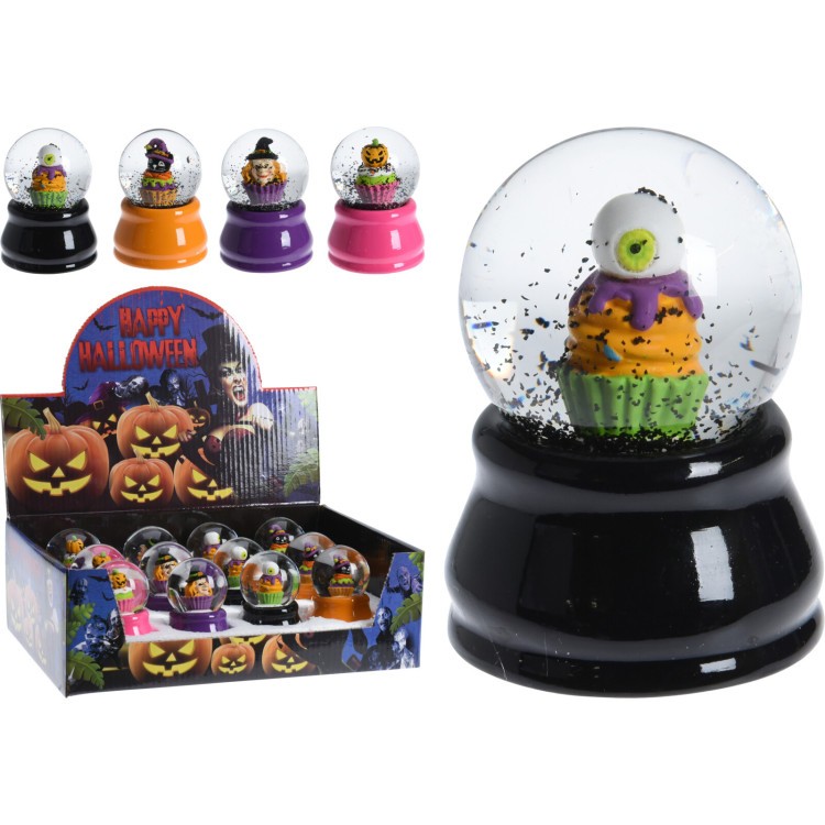 Snöglob Halloween Cupcake