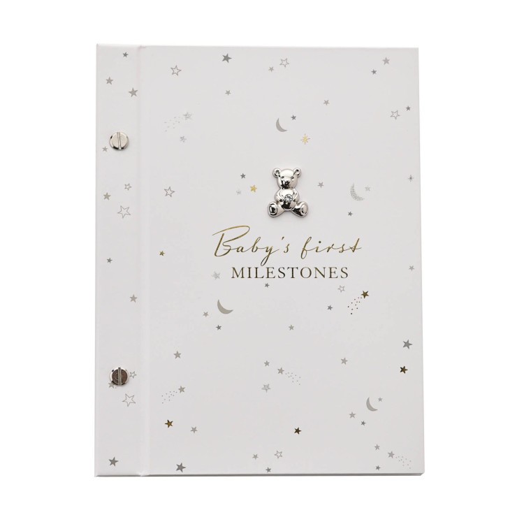 Babyalbum "Babys first Milestones" med kort