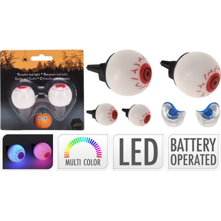 LED Ögon till Pumpan