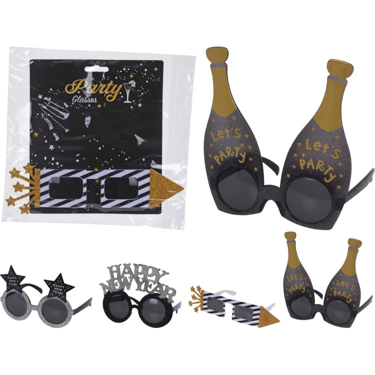 Partyglasögon "Happy New Year"