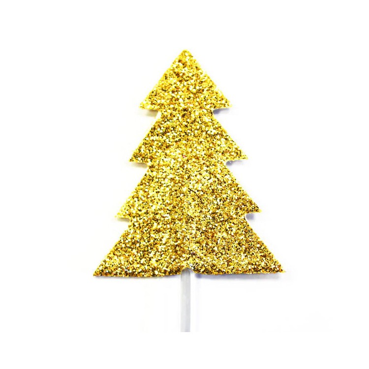 Partypicks Granar Guldglitter 12-pack