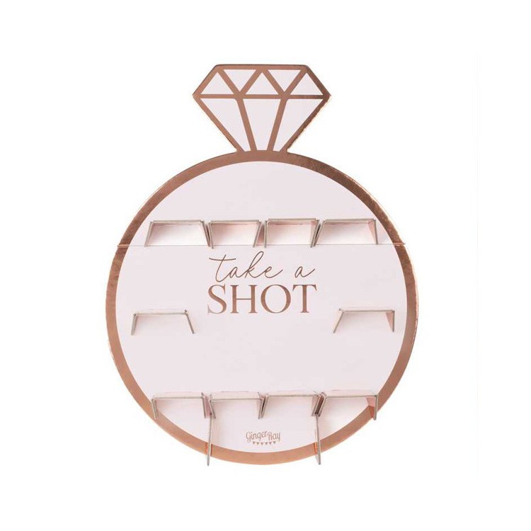 Möhippa Dekoration Shotsställning